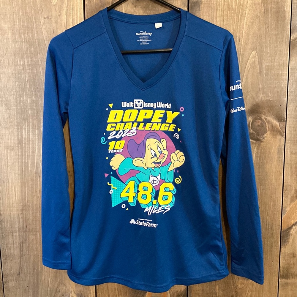 runDisney 2023 Dopey Challenge race shirt